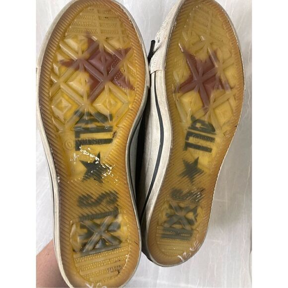 Converse X John Varvatos One Star Low Canvas Sneakers Size 6 Gray Black - Picture 4 of 7